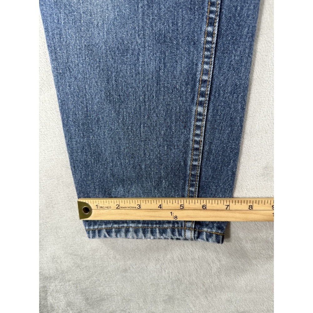 Levis 550 Jeans Women's 14 Reg Relaxed Fit Tapered Leg Vintage 90's Made In USA - Picture 8 of 14